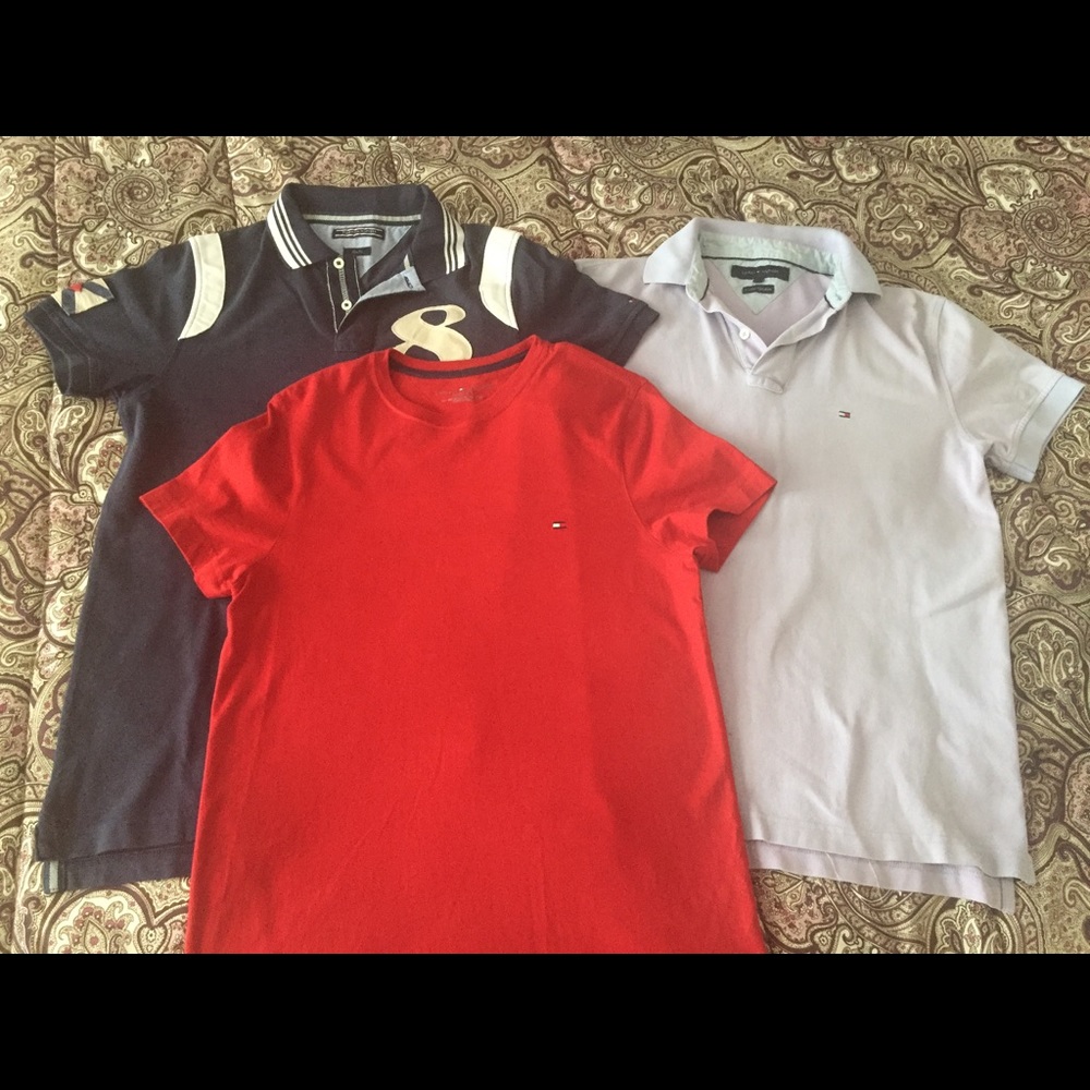 3 Tommy Hilfiger Shirts